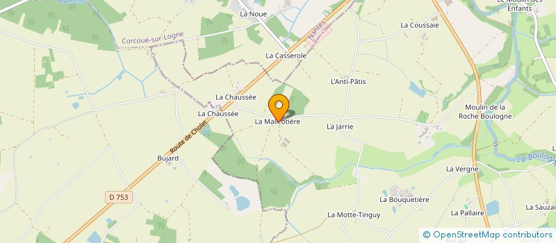 localisation de l'entreprise GAEC ADONIS à ROCHESERVIERE