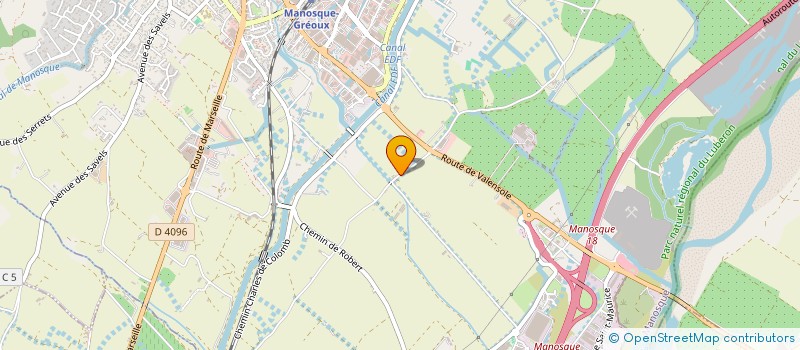 localisation de l'entreprise GAEC AGREE BERGERIE DES BELUGUES à MANOSQUE