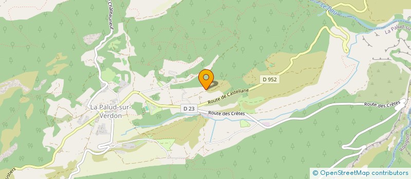 localisation de l'entreprise GAEC AGREE DE BOURRAS à LA PALUD-SUR-VERDON