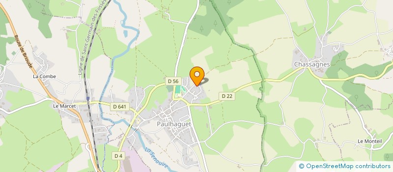 localisation de l'entreprise GAEC AGREE DE L'ALLEE DES FRENES  JOSAT