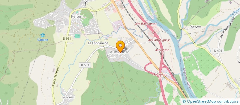 localisation de l'entreprise GAEC AGREE DE LA DURANCE  THEZE