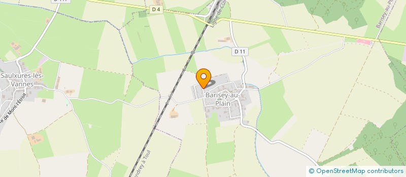 localisation de l'entreprise GAEC AGREE DE LA HAIE MATHIEU  THUILLEY-AUX-GROSEILLES