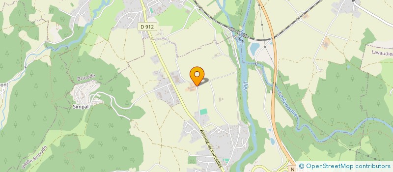localisation de l'entreprise GAEC AGREE DE LA TRUYERE à VIEILLE-BRIOUDE