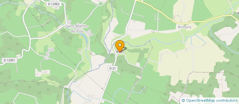 localisation de l'entreprise GAEC AGREE DE RIVAL  LANDERROUET-SUR-SEGUR