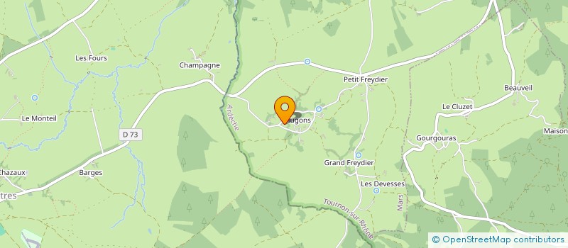 localisation de l'entreprise GAEC AGREE DES AIGUILLONS à MARS