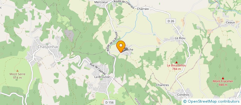localisation de l'entreprise GAEC AGREE DES ECUREUILS II à MALREVERS
