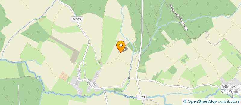 localisation de l'entreprise GAEC AGREE DES LOGES  OISELAY-ET-GRACHAUX