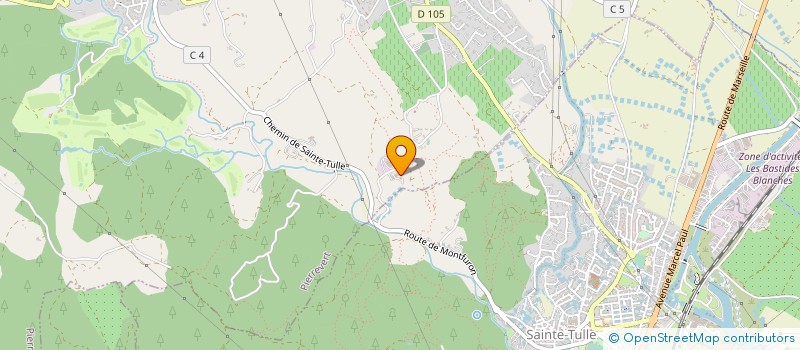 localisation de l'entreprise GAEC AGREE DU FLOUCAS à PIERREVERT