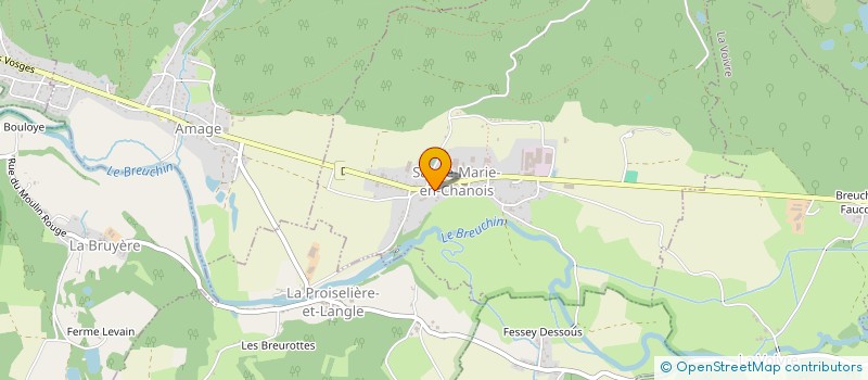 localisation de l'entreprise GAEC AGREE DU PLATEAU  ESMOULIERES