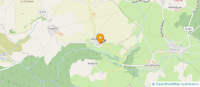 localisation de l'entreprise GAEC AGREE DU PRAMEJOT à SAINT-MARTIN-DE-FUGERES