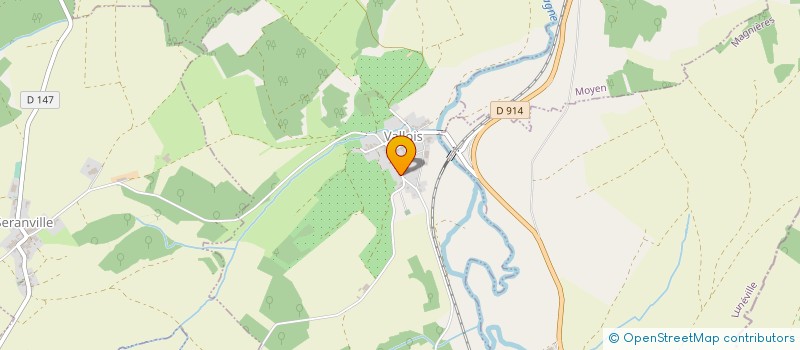 localisation de l'entreprise GAEC AGREE DU RENOUVEAU  VALLOIS