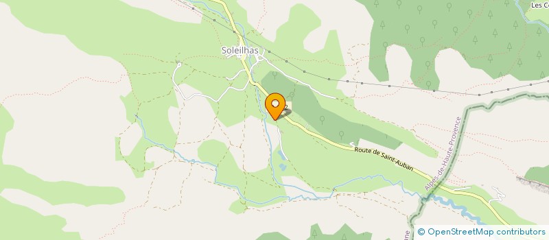 localisation de l'entreprise GAEC AGREE FERME DE LA GOURETTE  SOLEILHAS