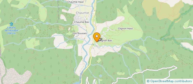 localisation de l'entreprise GAEC AGREE LE CHAROLAIS DU VERDON à COLMARS