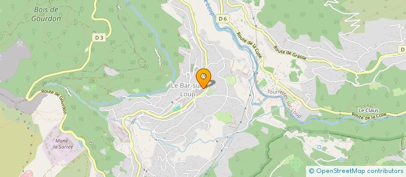 localisation de l'entreprise GAEC AGREE MERTILLO ET FILS à LE BAR-SUR-LOUP