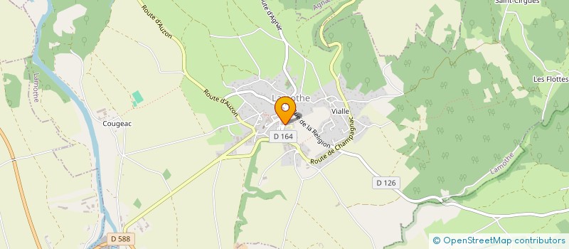 localisation de l'entreprise GAEC AGREE SAINT JEAN à LAMOTHE