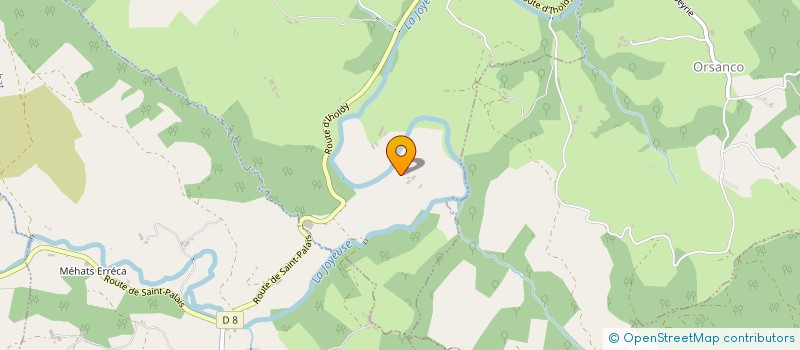 localisation de l'entreprise GAEC ALABAITA  BEYRIE-SUR-JOYEUSE