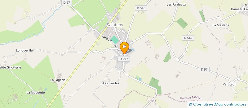 localisation de l'entreprise GAEC ALLIX à TERRE-ET-MARAIS