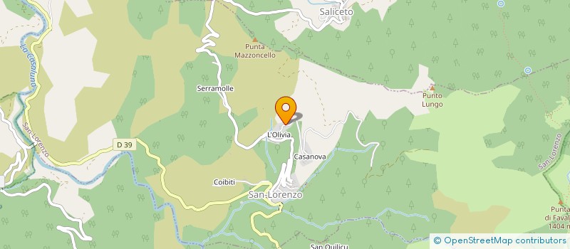 localisation de l'entreprise GAEC ALZI à SAN-LORENZO