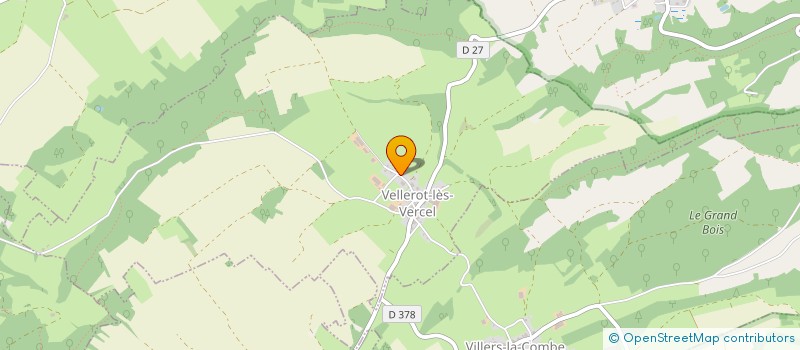 localisation de l'entreprise GAEC ANDRE DE SALANS  LANDRESSE