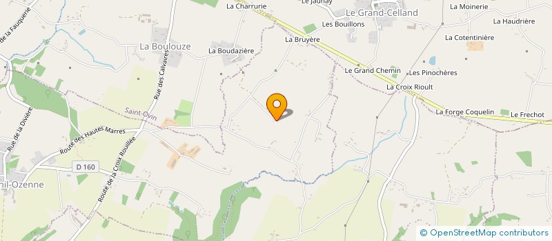 localisation de l'entreprise GAEC ANFRAY à LE MESNIL-OZENNE