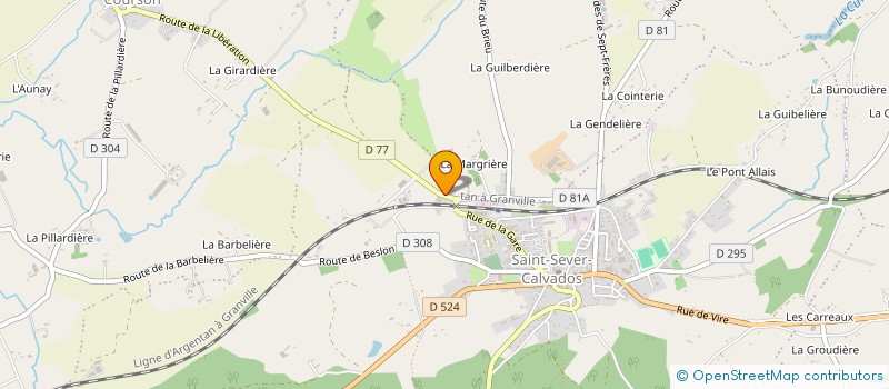 localisation de l'entreprise GAEC ANFRAY à NOUES DE SIENNE