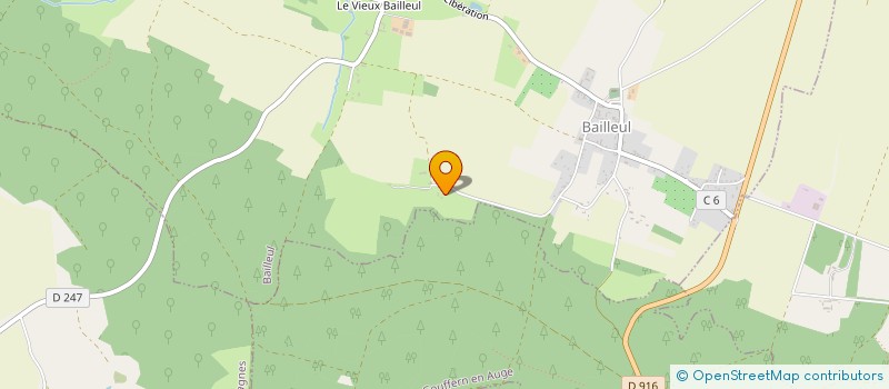 localisation de l'entreprise GAEC ANNE ET FILS à ECORCHES