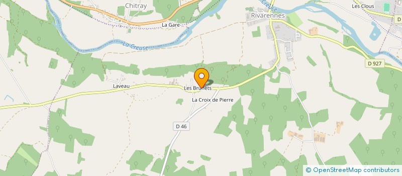 localisation de l'entreprise GAEC ANTIGNY à RIVARENNES