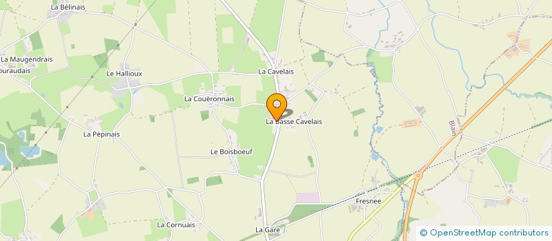 localisation de l'entreprise GAEC AR GWAZH à BOUVRON