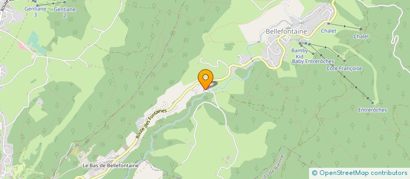localisation de l'entreprise GAEC ARBEZ à LONGCHAUMOIS
