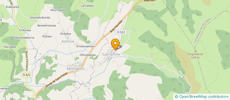 localisation de l'entreprise GAEC ARGAIN à GAMARTHE