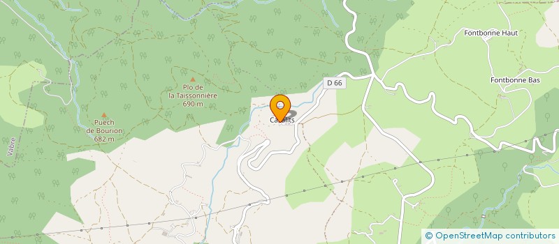 localisation de l'entreprise GAEC ARMENGAUD à FONTRIEU