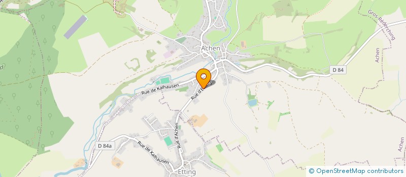 localisation de l'entreprise GAEC ARTHUR à ACHEN