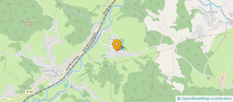 localisation de l'entreprise GAEC AU BUISSON DU PLOU à PREY