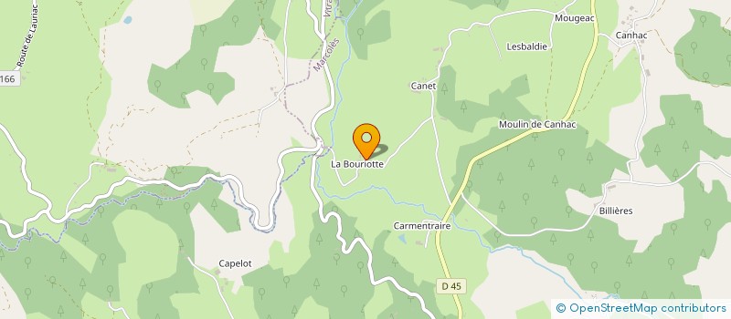 localisation de l'entreprise GAEC AU FIL DE L'EAU à MARCOLES