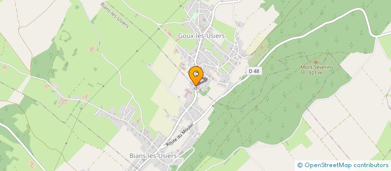 localisation de l'entreprise GAEC AU PANIER DE LA FERME AYMONIN à AUBONNE