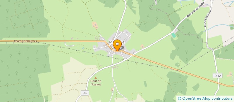 localisation de l'entreprise GAEC AUBRY-NOEL à DAMAS-AUX-BOIS