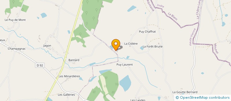 localisation de l'entreprise GAEC AUCHARLES à LES GRANDS-CHEZEAUX
