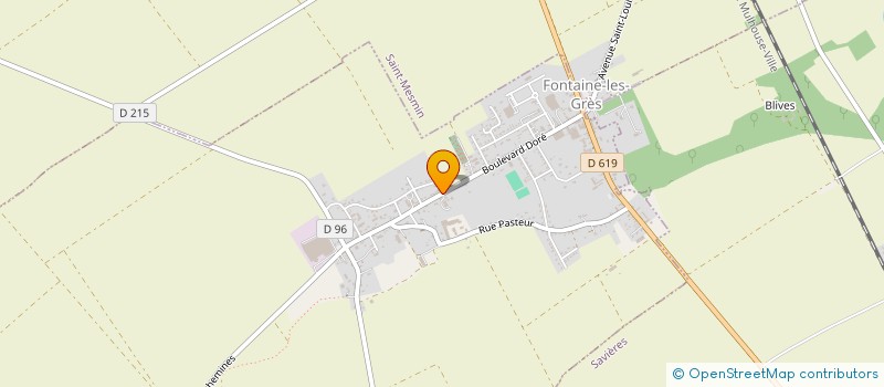localisation de l'entreprise GAEC AVET FORAY à FONTAINE-LES-GRES