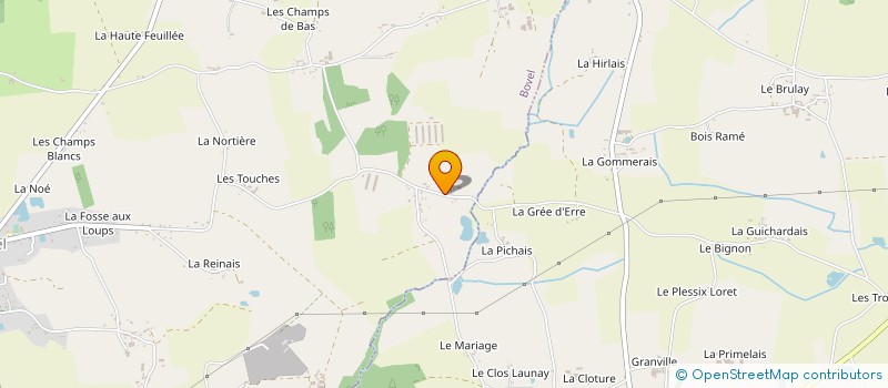 localisation de l'entreprise GAEC AVI BREIZH à BOVEL