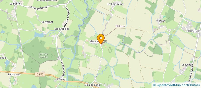 localisation de l'entreprise GAEC AVICOLE JALLEY à SENS-SUR-SEILLE