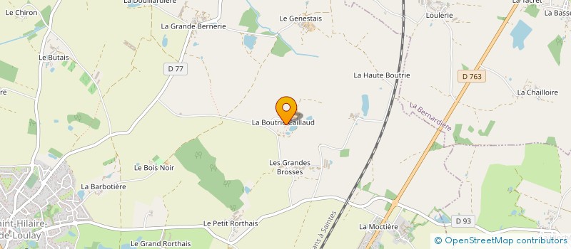 localisation de l'entreprise GAEC AVRIL à MONTAIGU-VENDEE
