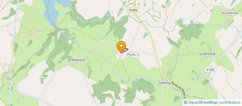 localisation de l'entreprise GAEC AZEMAR BERTRAND  CANET-DE-SALARS