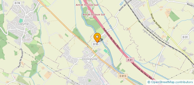 localisation de l'entreprise GAEC BACOU  FOURQUEVAUX