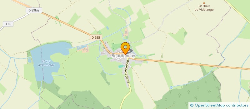 localisation de l'entreprise GAEC BAGARD  AZOUDANGE