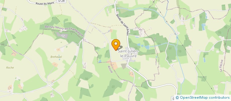 localisation de l'entreprise GAEC BARBE à BERNAY-NEUVY-EN-CHAMPAGNE