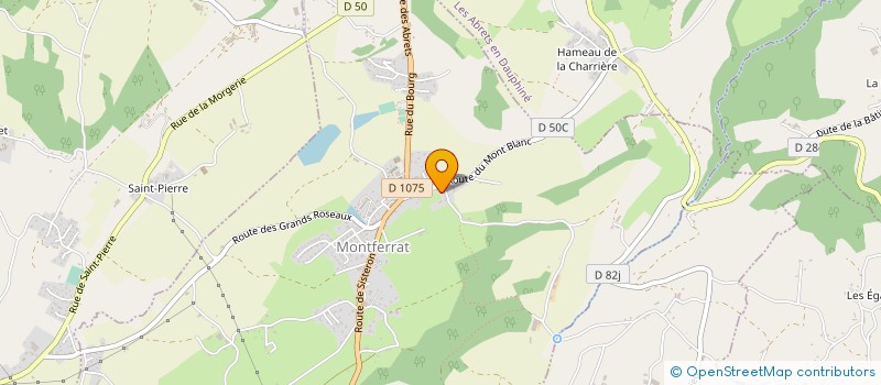 localisation de l'entreprise GAEC BARBIER à MONTFERRAT