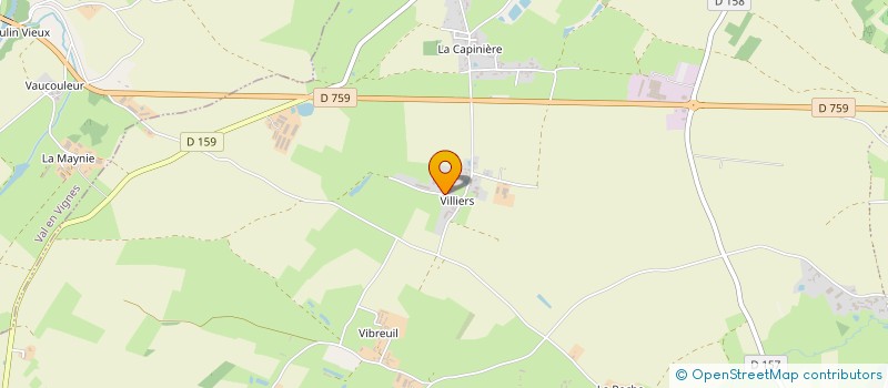 localisation de l'entreprise GAEC BARIET-JACQUET à THOUARS