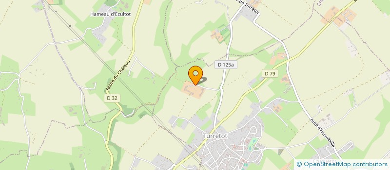 localisation de l'entreprise GAEC BARIL  TURRETOT