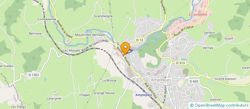 localisation de l'entreprise GAEC BARRAS  RONNO