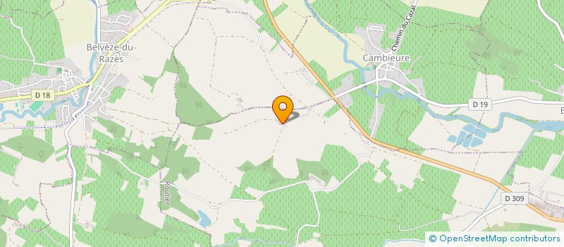 localisation de l'entreprise GAEC BARROS  ROUTIER